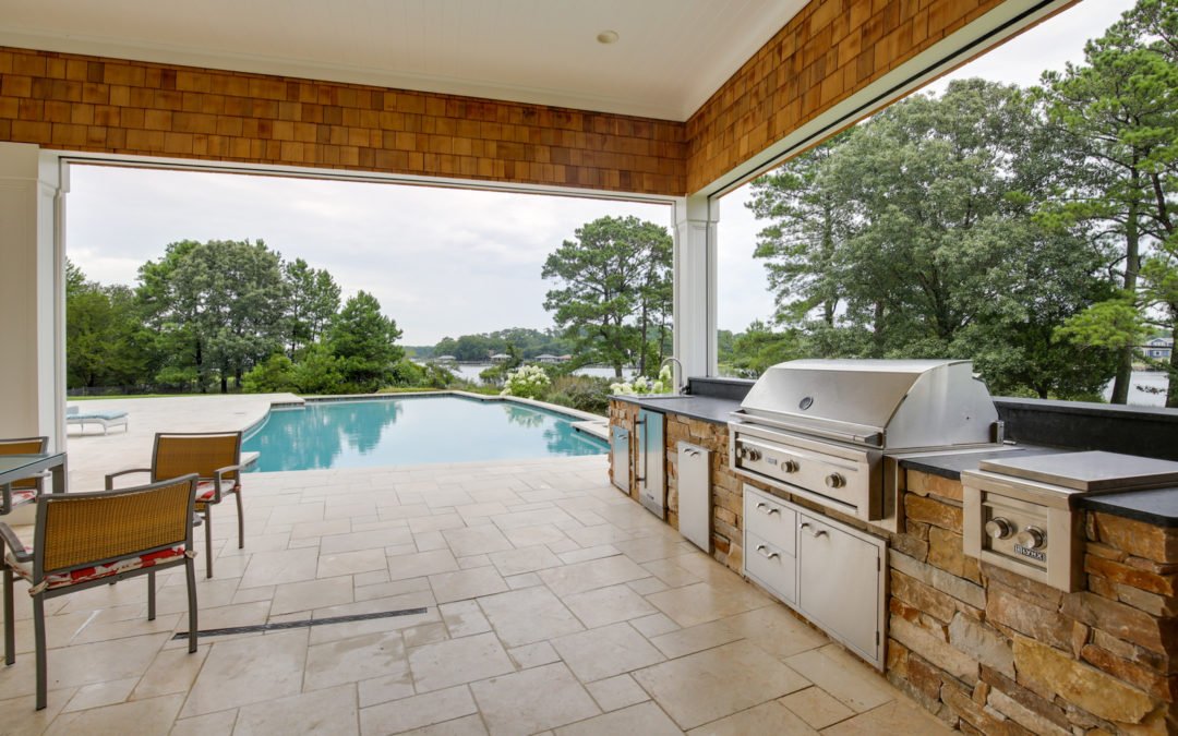 outdoor kitchen remodel hampton va