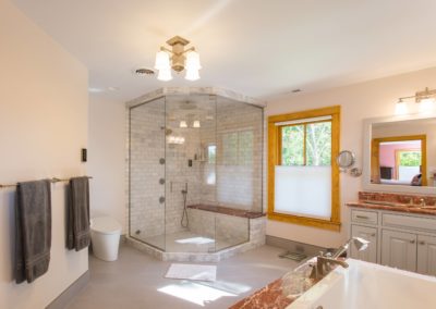 wide open bathroom remodel yorktown, york county