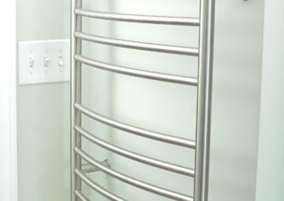 towel warmer in bathroom redesign project newport news va area