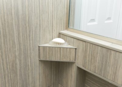 custom soap shelf for shower in hampton roads va