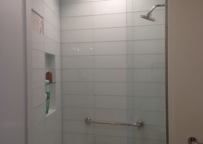 modern shower in newport news va area