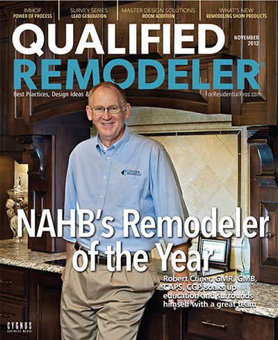 Robert Criner, owner of Criner Remodeling