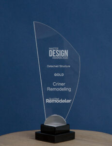 Qualified Remodeler award Criner Remodeling