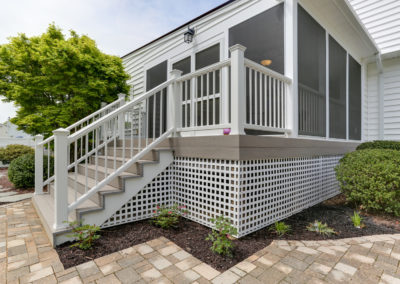 screened in porch in hampton roads