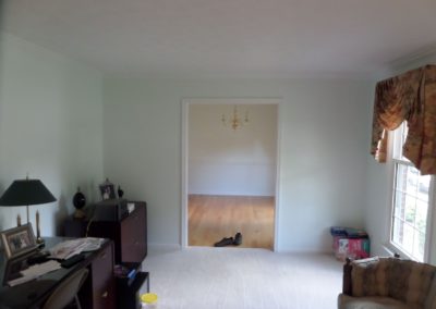 before photo living room remodel yorktown va