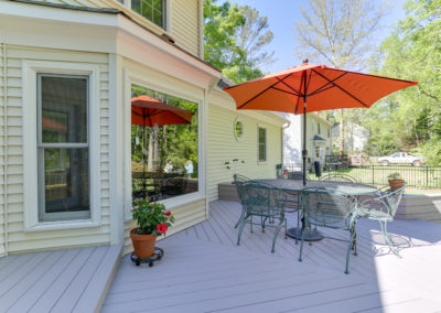 yorktown outdoor living space
