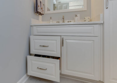 bathroom cabinet remodel
