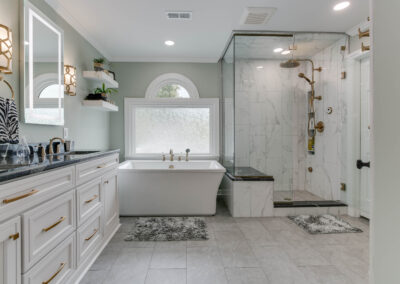 all white bathroom remodeling yorktown, va