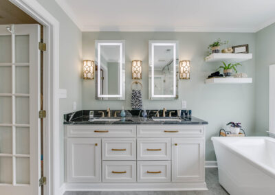 all white bathroom remodeling yorktown, va