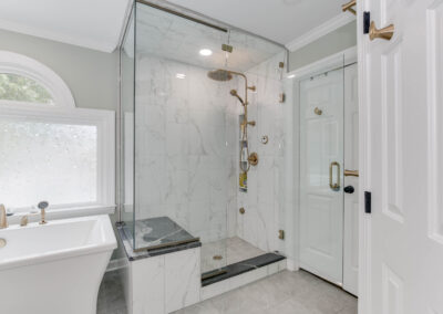 all white bathroom remodeling yorktown, va
