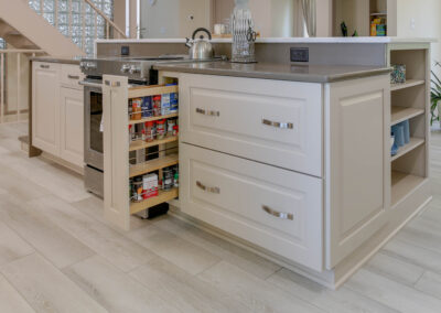 spice rack kitchen remodeling