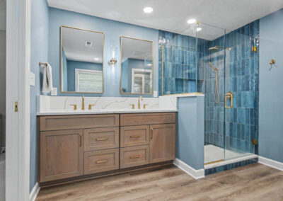 Bathroom remodel for Yorktown VA home completed by Criner Remodeling