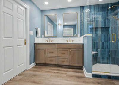 Bathroom remodel for Yorktown VA home completed by Criner Remodeling