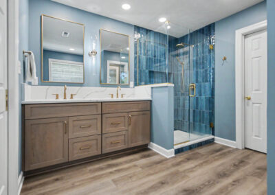 Bathroom remodel for Yorktown VA home completed by Criner Remodeling