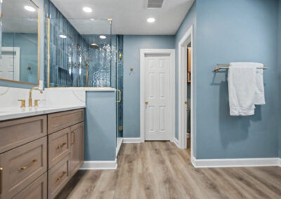 Bathroom remodel for Yorktown VA home completed by Criner Remodeling