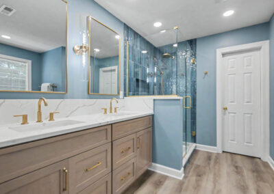Bathroom remodel for Yorktown VA home completed by Criner Remodeling